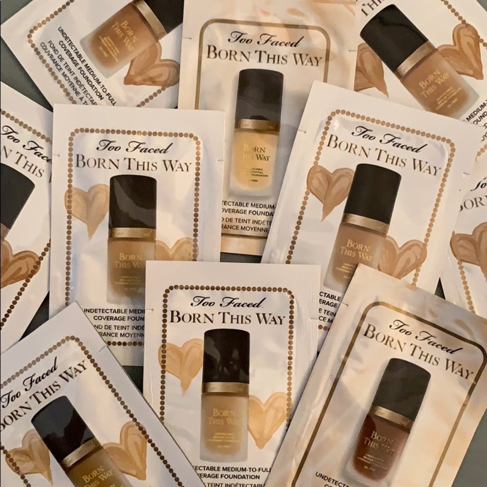 Too Faced Born This Way Foundation Samples 5/$5